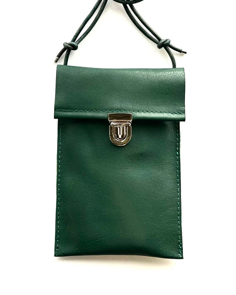 SLIM STASH Minimalist Pouch Petrol Green